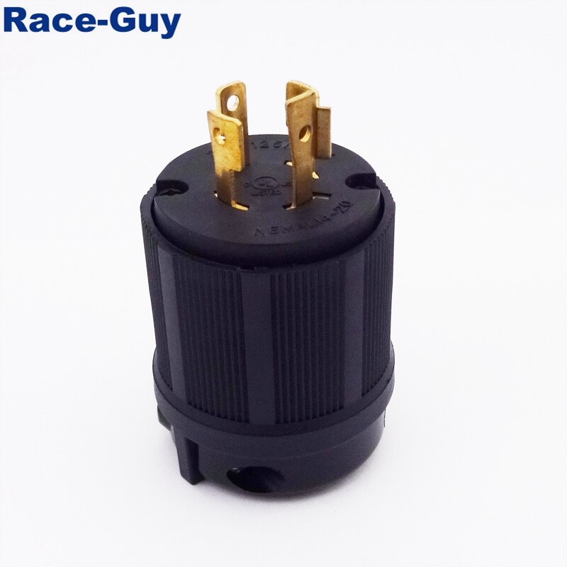 20A L14-20P 4 Prong Gas Gasoline Generator Locking Plug 125/250V UL Approval