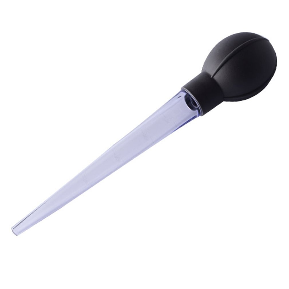 Grote Pipet Met Schaal Plastic Dropper Meten Buis Keuken Bakken Pipet Tool Rubberen Hoofd Pipettor: Black