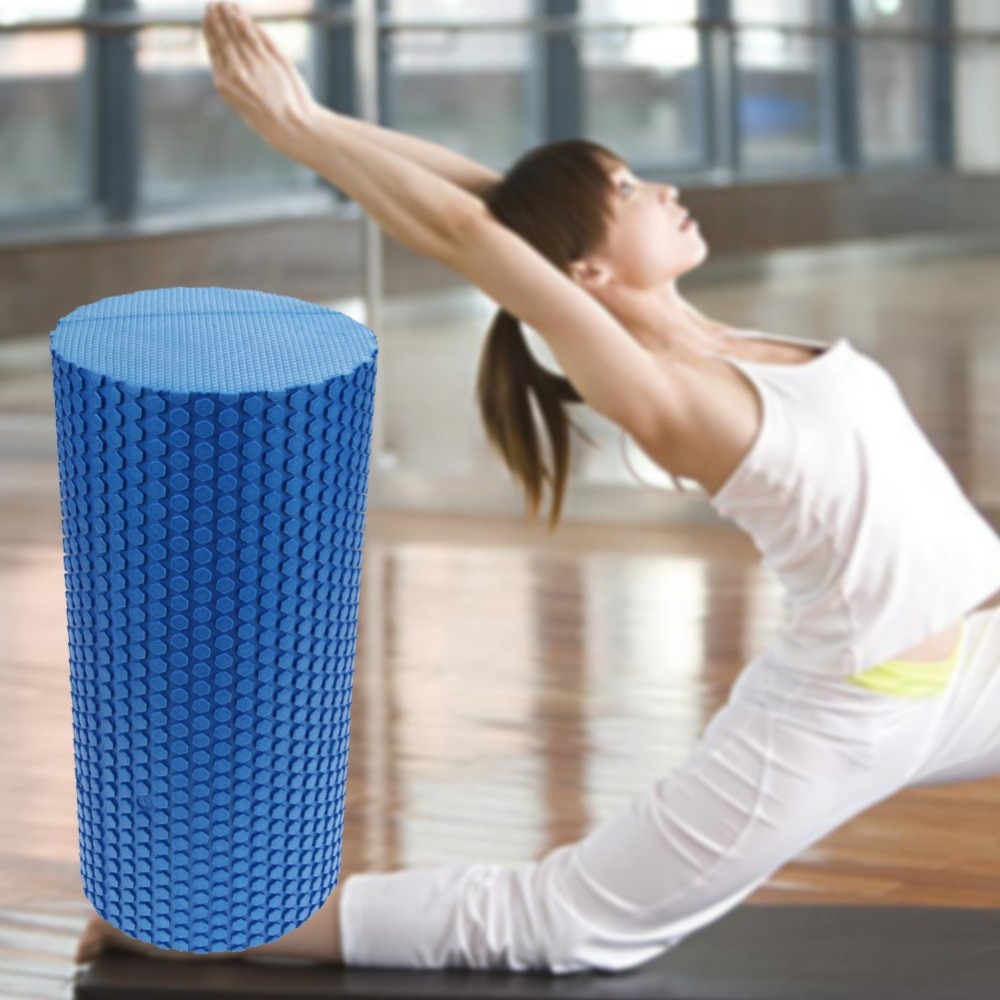 Yoga Foam Roller 30Cm Gym Oefening Yoga Blok Fitness Eva Drijvende Trigger Punt Voor Oefening Fysieke Massage Therapie 3 kleuren