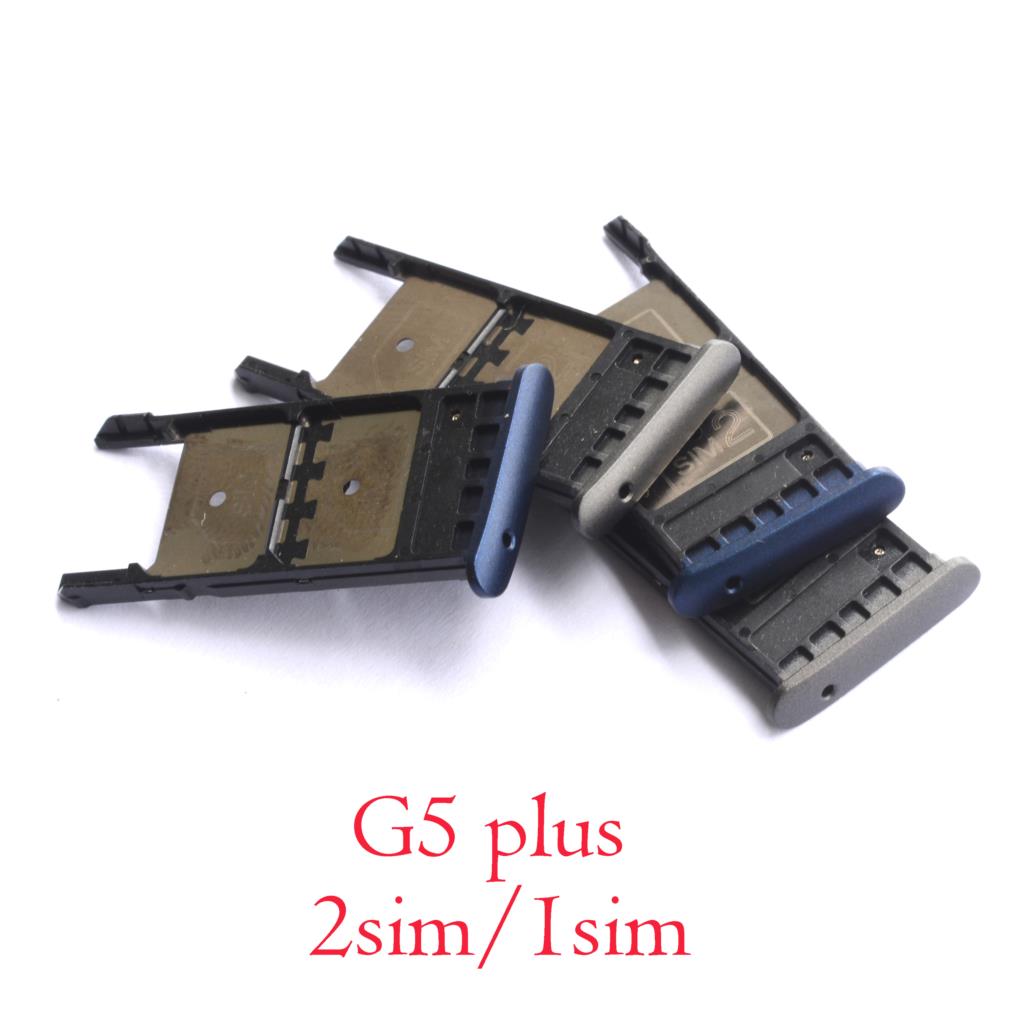 Original für Motorola Moto G5 G5 Plus Nano SIM Karte Tablett Mikro SD Karte Halfter Slot Adapter Ersatz Reparatur Teile