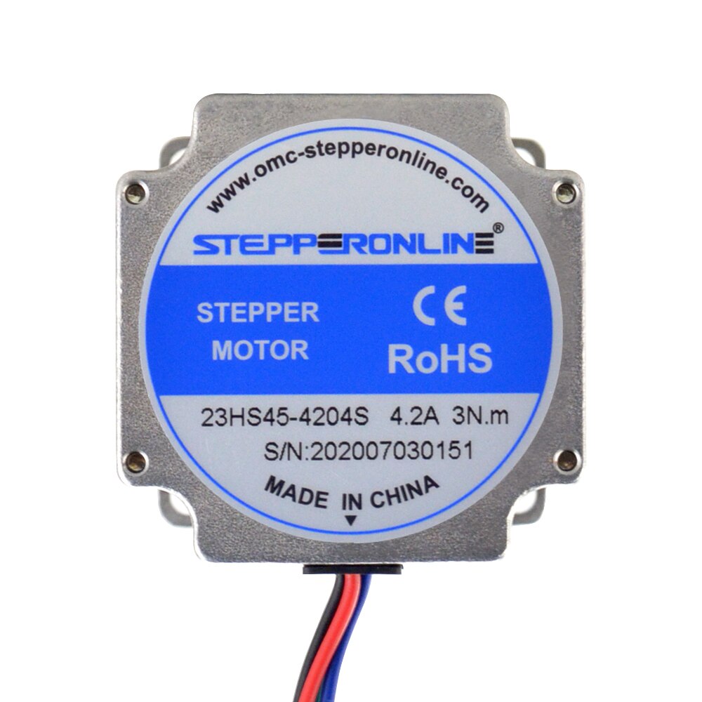 Nema 23 Stepper Motor 57x113mm 3Nm/425oz.in 4.2A 4-lead Nema23 Step Motor for 3D Printer/CNC Engraving Milling Machine