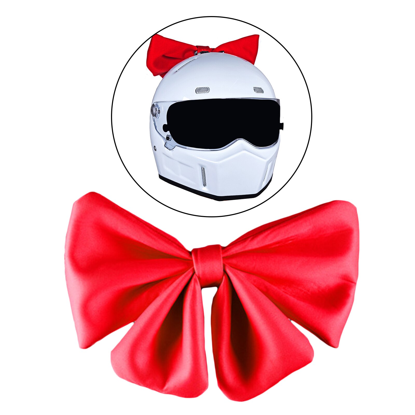 Décoration de casque de moto pour femmes et filles, accessoire de coiffure pour casque de moto, décoration de voiture, de style