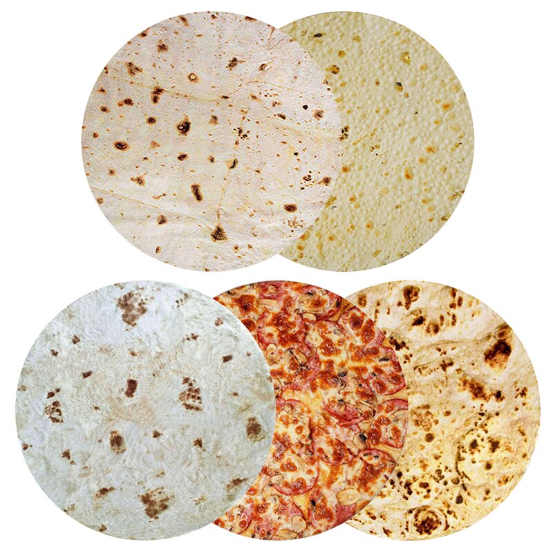 Manta para bebé, manta de Burrito, manta de Tortilla de harina, manta suave de novedad para tu familia, 150cm