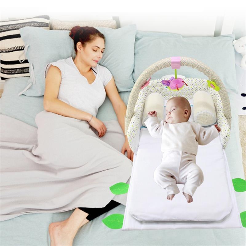 Baby Multifunctionele Wieg Draagbare Vouwen Bed In Bed Pasgeboren Baby Spel Bed Nest Bed 90X37CM