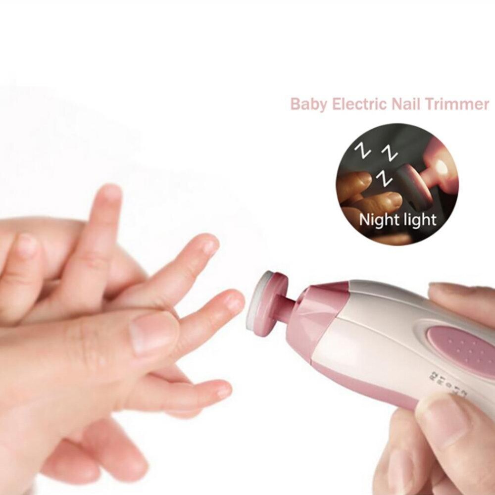 Enssu Baby Electric Nail Trimmer Safe Manicure Pedicure for Kids Adult Quiet Nail File Babies Nail Care