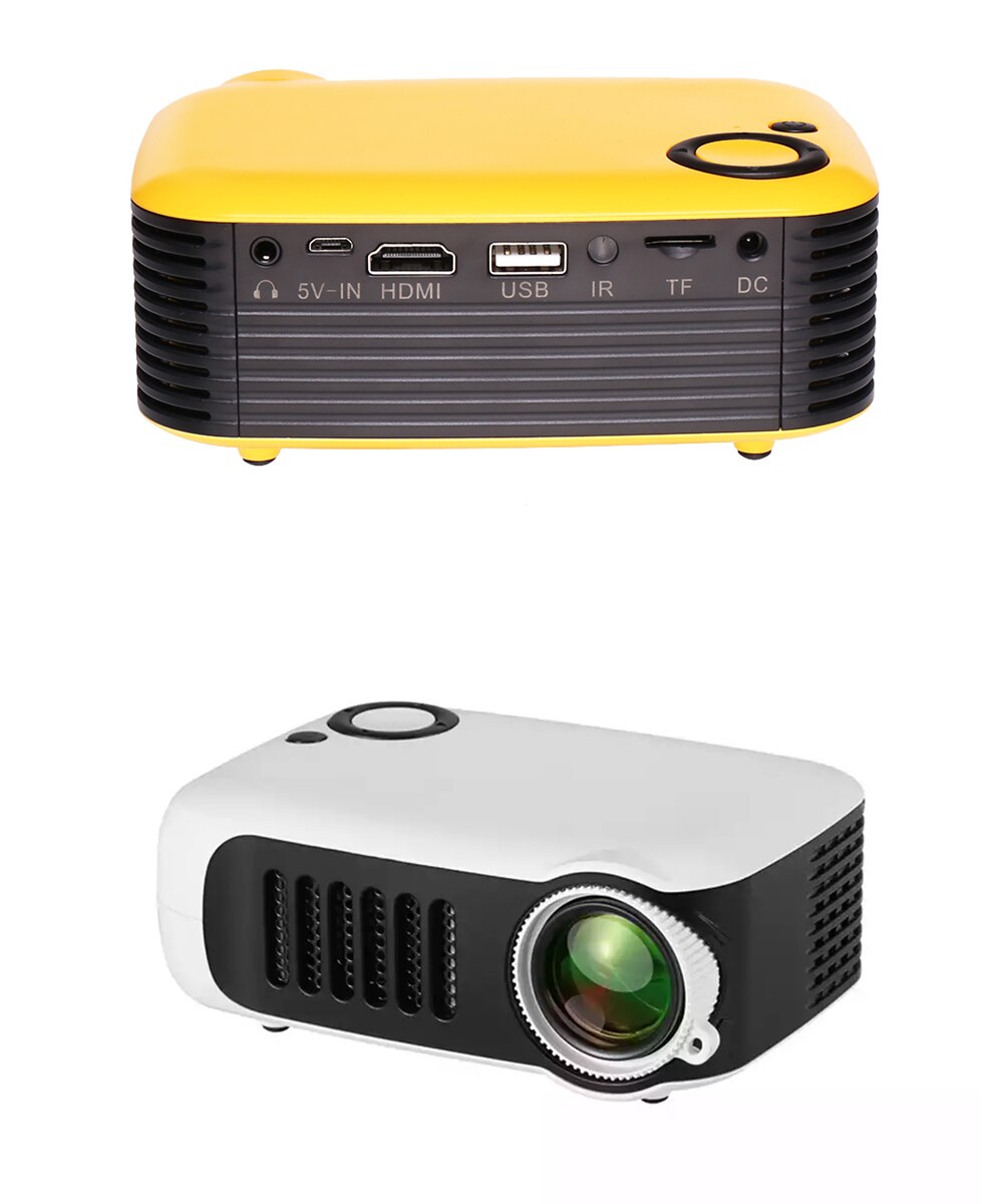 Z70 A2000 Mini Projector Intelligent Projector Home 720p High Definition Projection Portable LED Multimedia Built-in Speaker