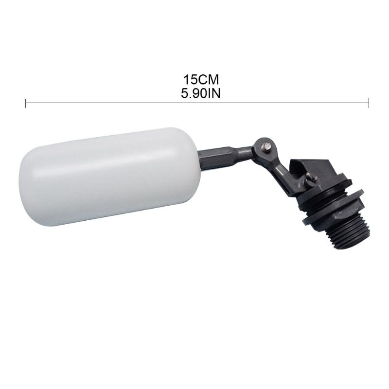 Plastic Mini Float Ball Valve Shut Off 1/2 Inch Automatic Feed Fill Fish Tank Aquarium Water Humidifier Accessory