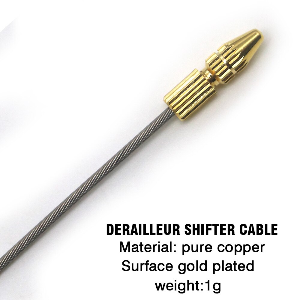 Cycling bike brake cable tips crimps bicycles derailleur shift cable end caps core inner wire ferrules: 2pcsderailleur shift