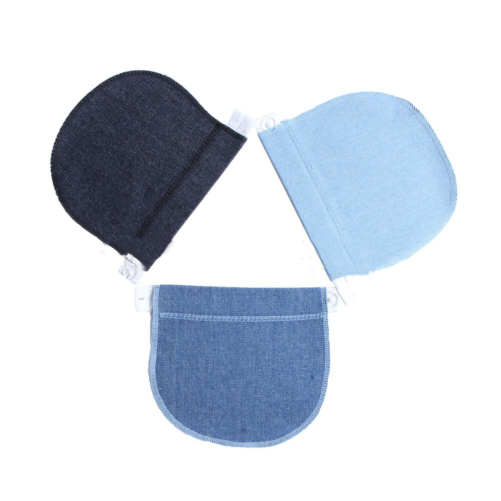 Extensor elástico para cintura de maternidad, Pantalones suaves, hebilla de extensión de cinturón, alargador de botón, ajustable para embarazadas