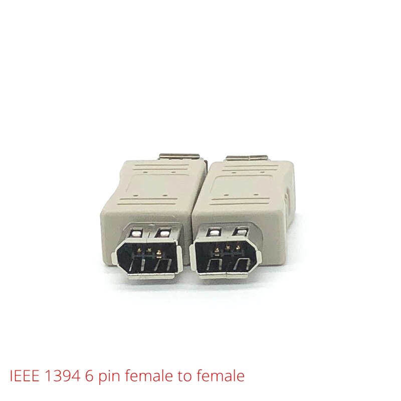 Firewire Adapter IEEE-1394a 6-Pin Vrouwelijke om 6-Pin vrouwelijke Extension Connector IEEE 1394 6 pin vrouw-vrouw koppeling