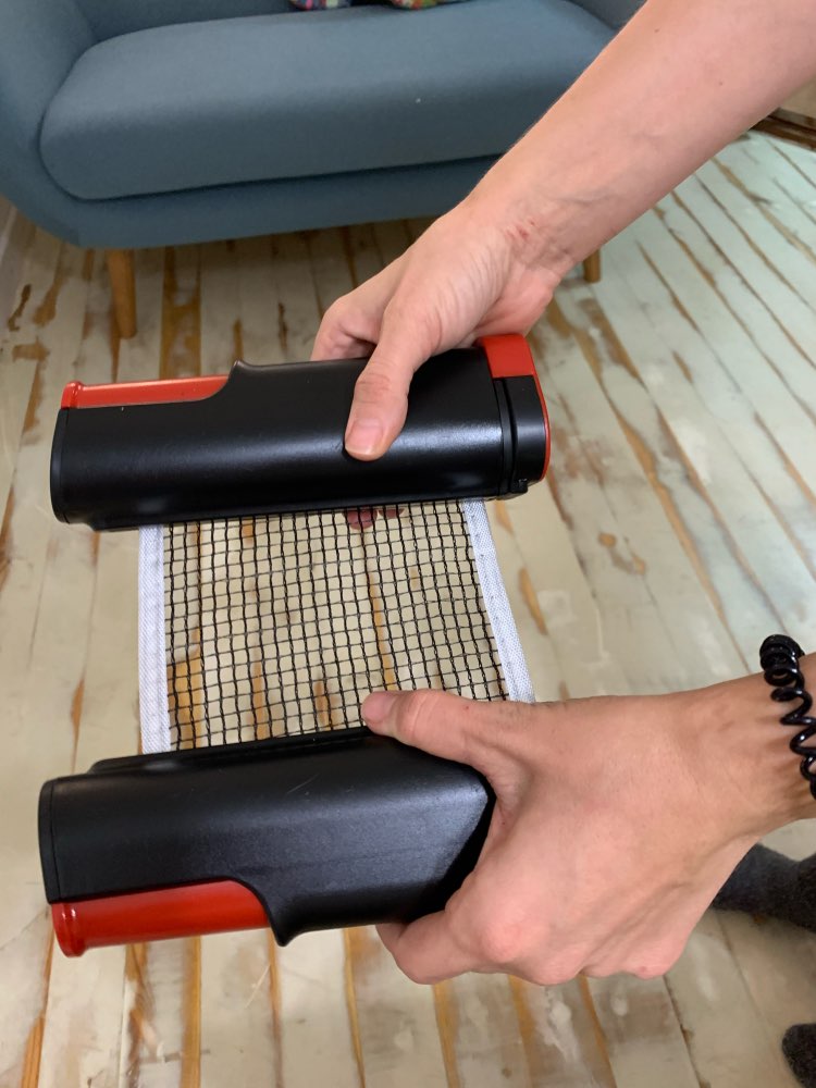 Portable Retractable Table Tennis Ping Pong Net Kit Replacement Set Indoor Games For Any Table