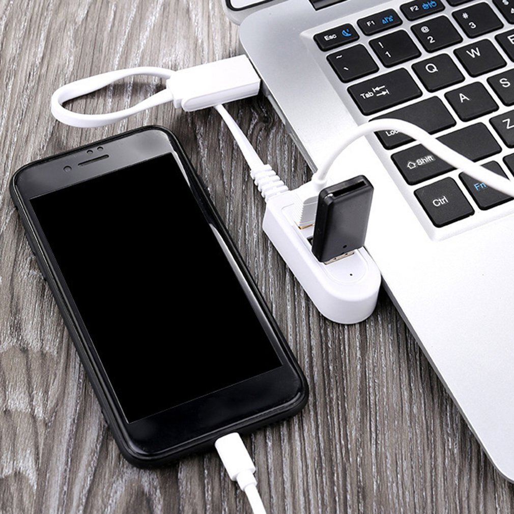 Usb-splitter 3 usb-multifunctioneel 3a- opladerconverter verlengsnoer uitbreiding multi-poort hub hub