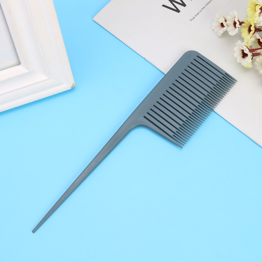 Hair Hairstyle Styling Tool Plastic One-Way Hair Dyeing Tail Comb Hairdressing Highlighting Sectioning Brush hair Accessories