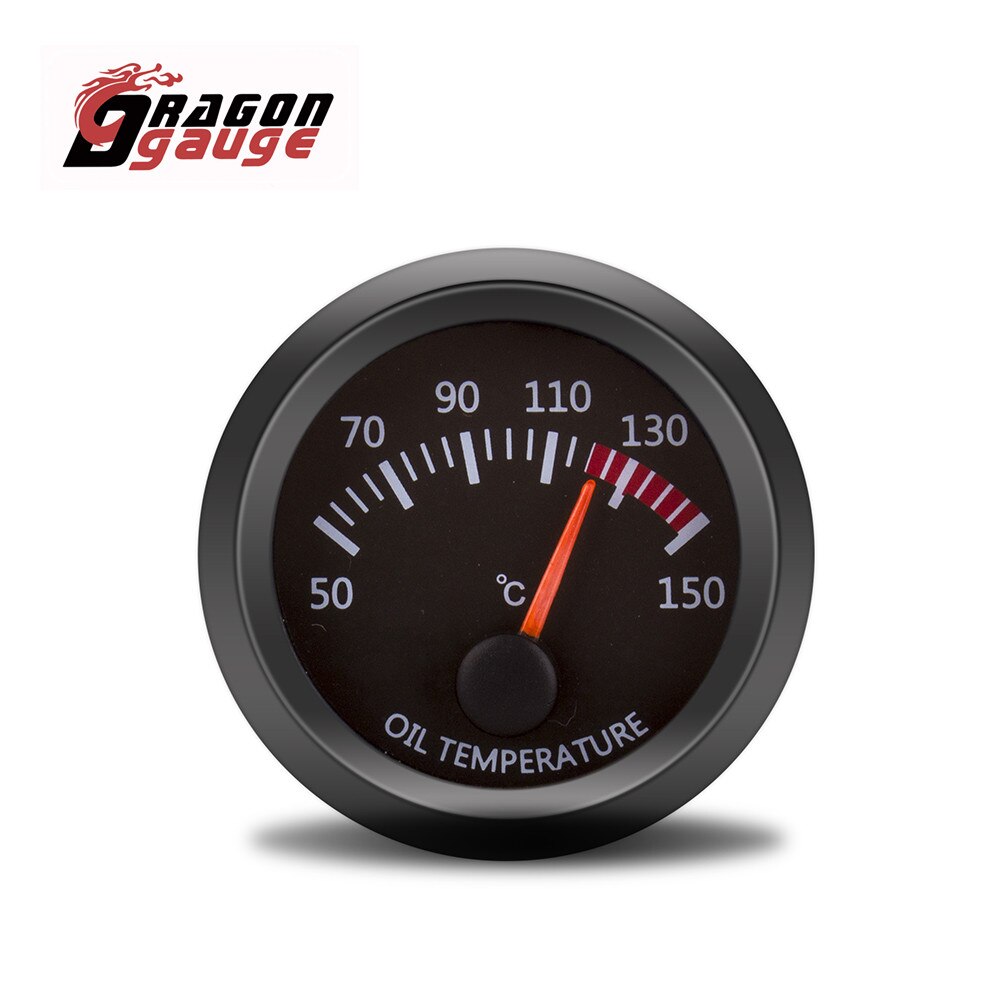 DRACHEN GAUGE 52mm Wasser Temp/Öl Temp/Voltmeter/Öl Presse/Vakuum/Boost Gauge/luft Kraftstoff Verhältnis/EGT Gauge Mit Sensor für 12V Auto: mehrfarbig