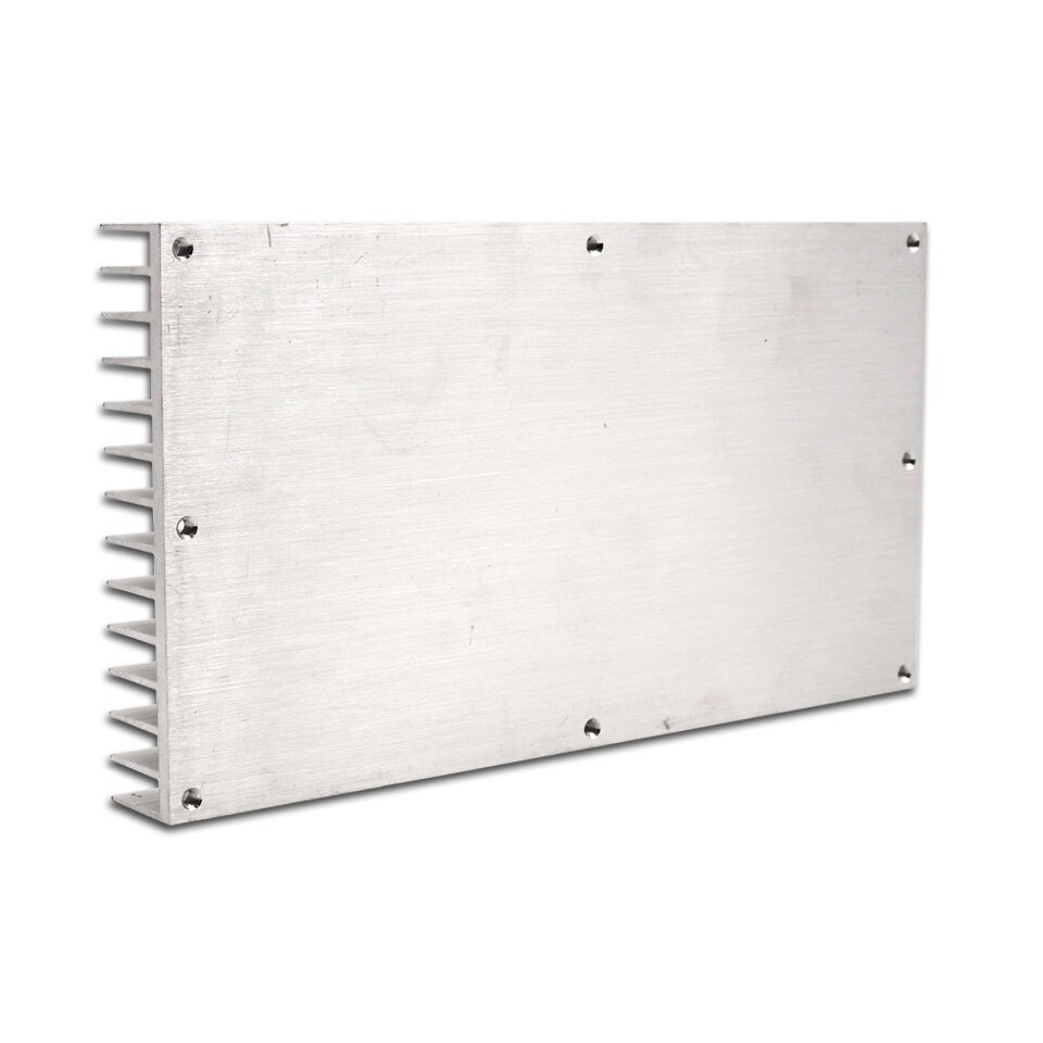 220x120x25mm 200W Kühlkörper für LED-leuchten Electronuics DIY 500g Hohe Wärmeleitfähigkeit Aluminium kühlkörper LED Kühler