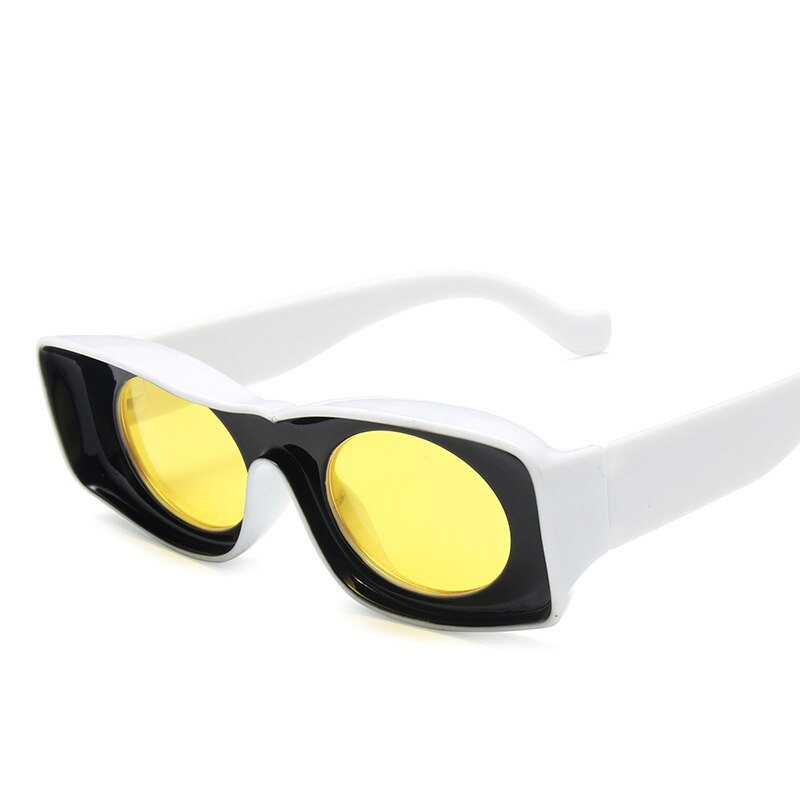 Konkav stel solbriller dreng pige universel overdreven form solbriller sjove briller  uv400: 4