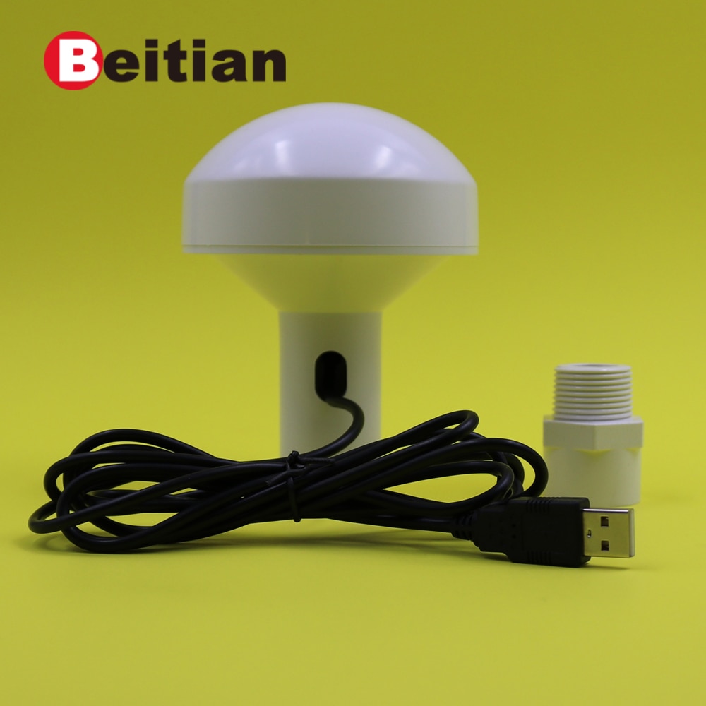 BEITIAN Marine GLONASS GPS Receiver Boat ship GNSS receiver, 9600bps, 4M Flash USB 2.0 Connector with screw tube, BM-582U