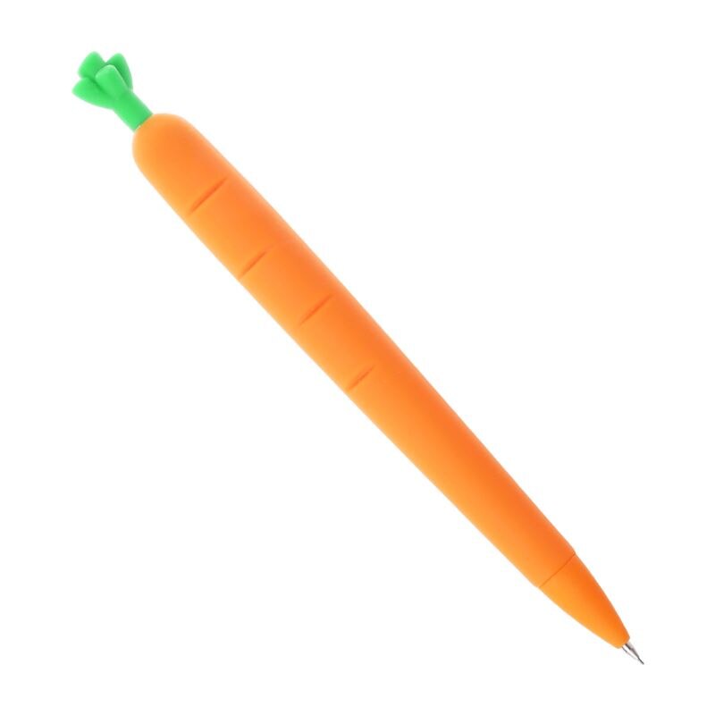 0.5Mm Kawaii Wortel Vulpotlood Automatische Pen Schoolbenodigdheden Briefpapier M0XB