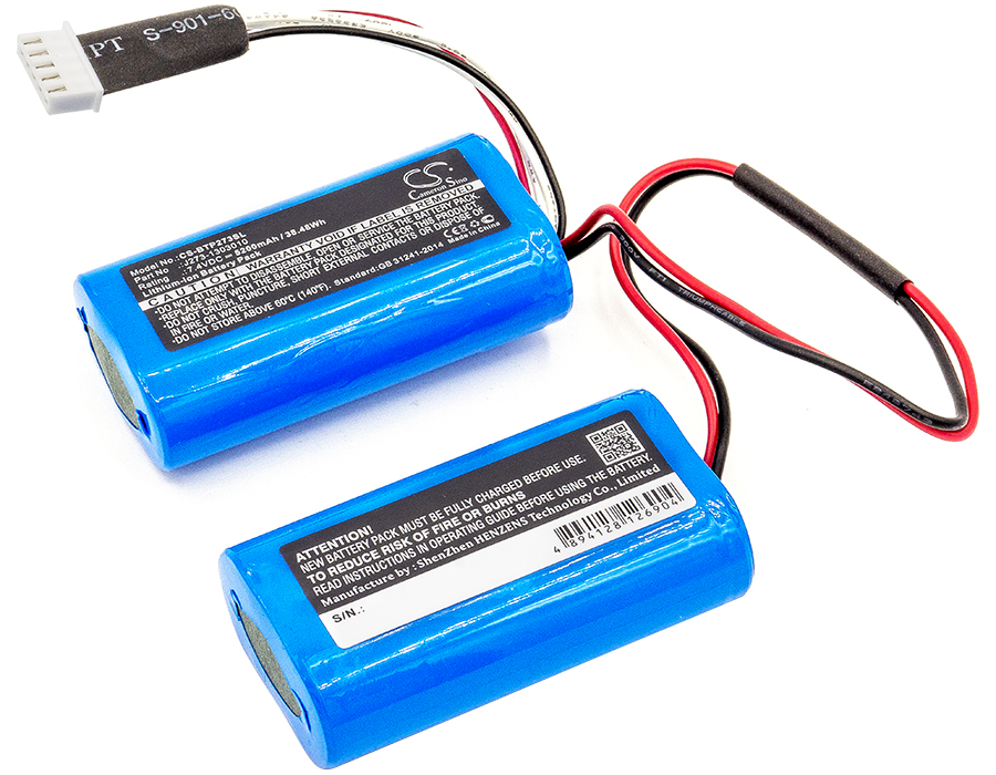 Haut-parleur 5200mAh / 38.48Wh Batterie Pour Beats:J273/ICR18650NH Pilule J273-1303010 XL J273 document Blue Volts 7.40V: Default Title