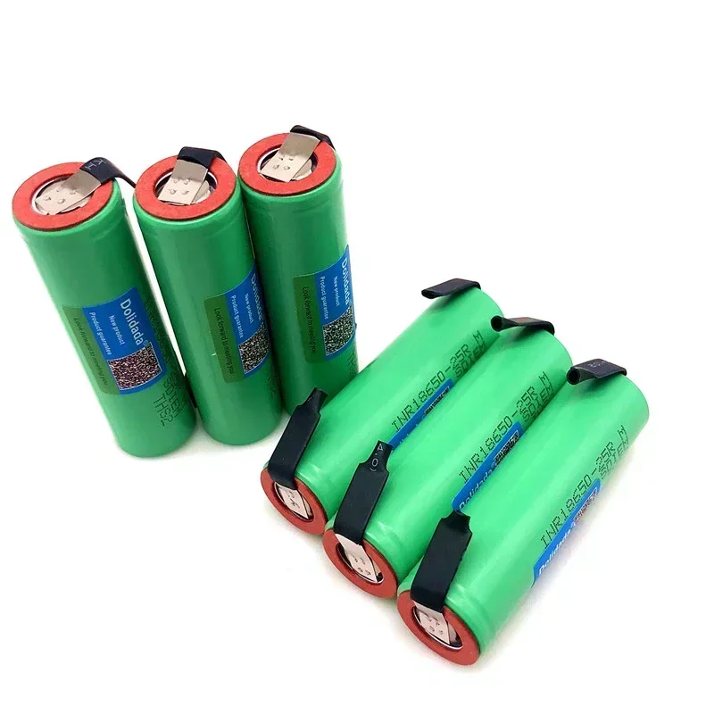 Original 18650 lithium battery 3.6V 2500mah INR 25R 20A battery for pool screwdriver flashlight+nickel DIY