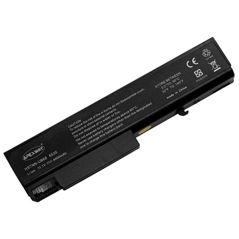 6CELL Laptop Battery for HP EliteBook 8440p 8440w 6930p ProBook 6440b 6445b 6450 6450b 6530 6530B 6535B 6730B 6735B HSTNN-LB0E