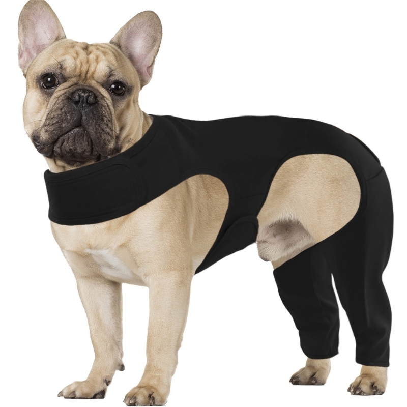 Dog Rear Leg Sleeve Prevent Licking Warm and Protects Help Prevent Sprains Protective Dog Elbow Sleeve Brace