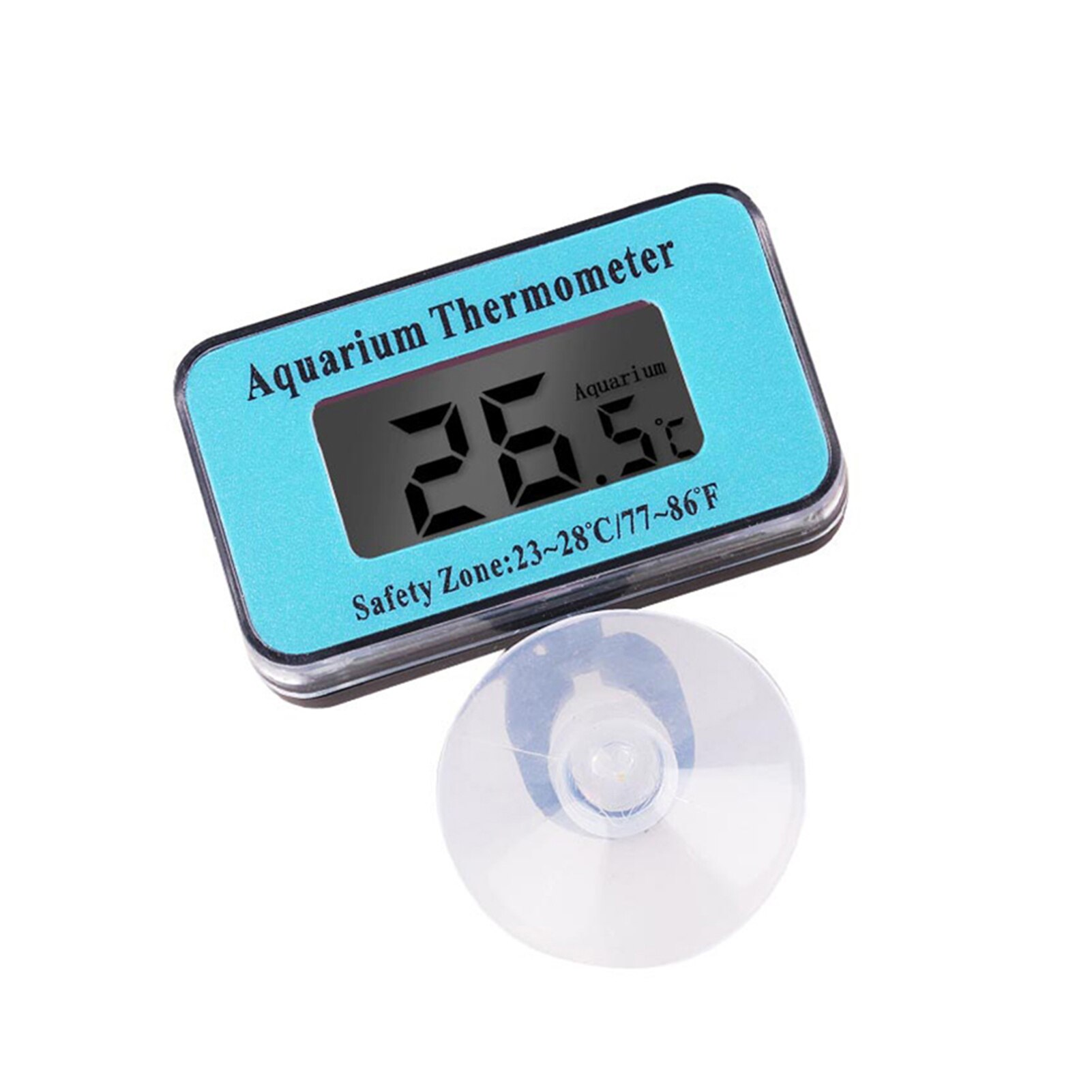 LED Digital Aquarium Thermometer Fish Tank Water Terrarium Temperature With Suction Cup Aquarium Supplies Acuario Accesorio