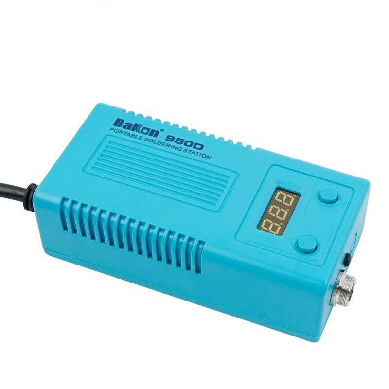 Bakon-soldador eléctrico portátil 950D, estación de soldadura BGA antiestática, herramienta de soldadura con puntas sin plomo T13