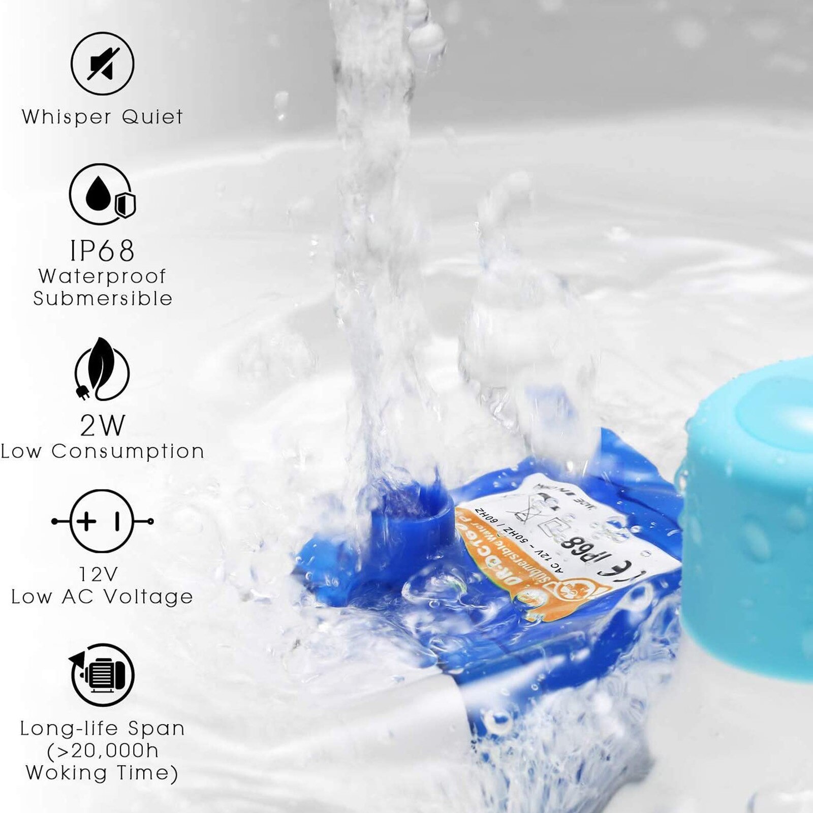 Water Pumps Smart Pet Water Dispenser Ac Water Pump Ultra-quiet 12v Ac Water Pump Cleaner Pumps Micro Cleaning Function Pump