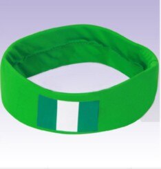 Fascia Bandiera Stampato In Poliestere Hairband di Calcio di gioco del Calcio di Ventole Cheerleading Souvenir 2: H1