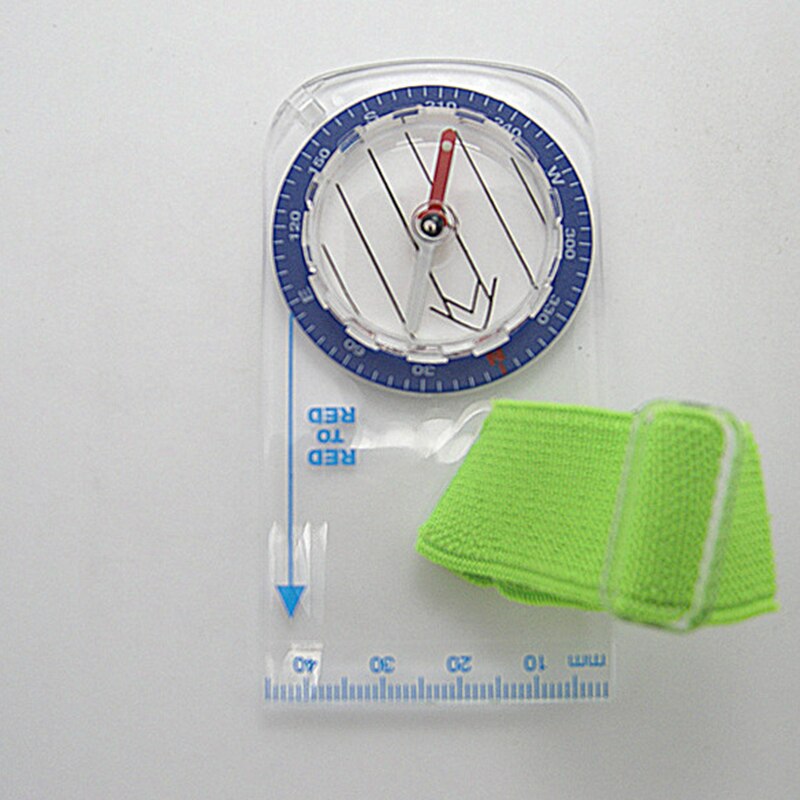 Medium North Outdoor Orienteering Thumb Compass Map Scaler Camping Hiking Sports Equipment