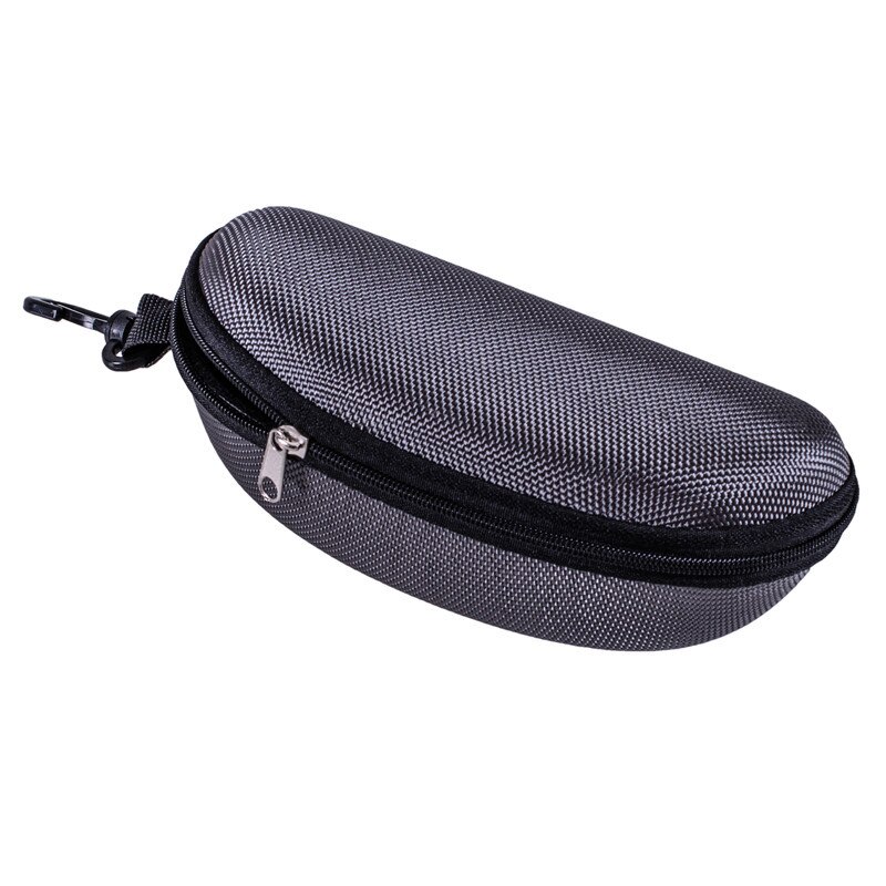 Portable Sunglasses Reading Glasses Carry Bag Hard Zipper Box Travel Pack Pouch Case: Grey