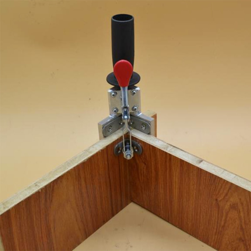 90 Degrees L-Shaped Auxiliary Fixture pliers Splicing board Positioning Panel Fixed clip clamp Woodworking DIY tool
