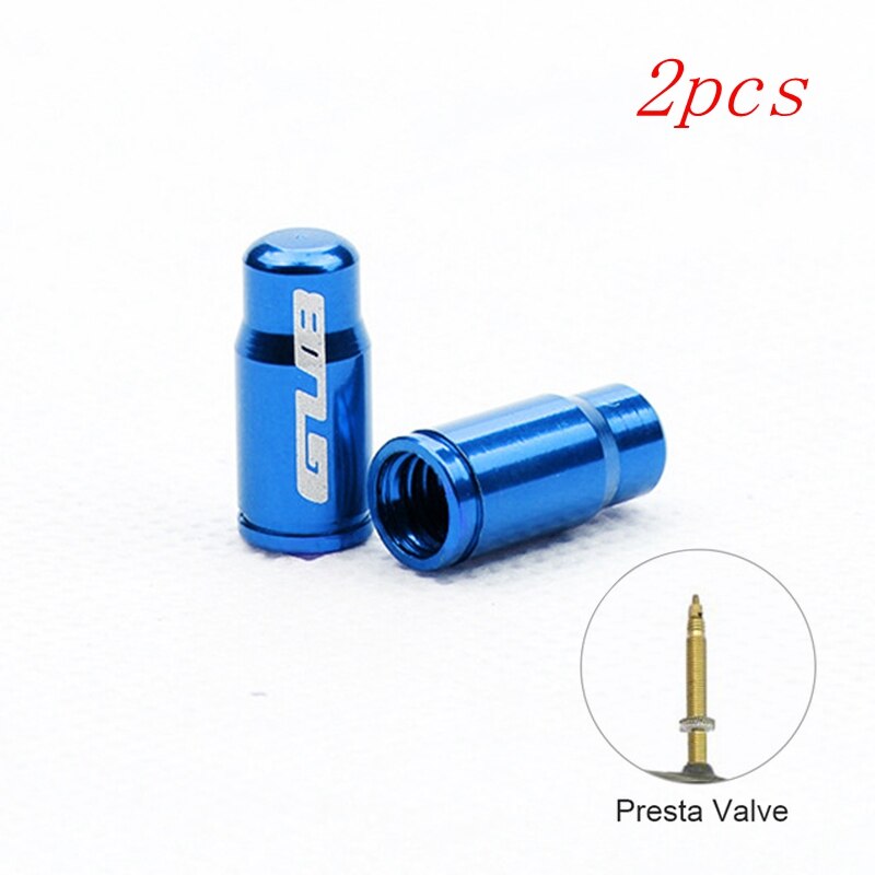 4 1 Bicycle Valve Tools Multifunction / Valve Disassembly Installation Tool For MTB Road Bike: 2pcs Valve cap-Blue