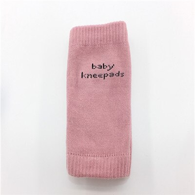 Ideacherry 1 Paar Baby Knie Pad Kinder Sicherheit Krabbeln Elbow Kissen Infant Kleinkind Bein Wärmer Knie Unterstützung Protector Baby Kniescheibe: Pink