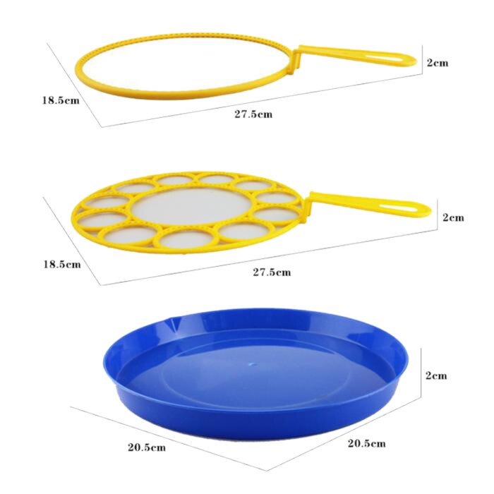 1 pz soffiando Giocattolo Bolla di Sapone Ventilatore Educativi per I Bambini tutto'aperto Giocattolo Festa di Compleanno