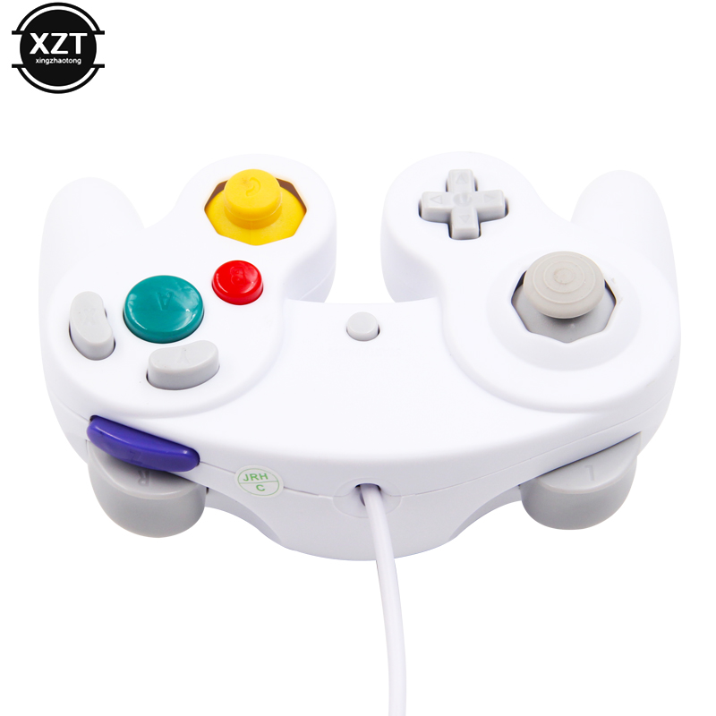Wired Game Handle Gamepad Shock Stick JoyPad Vibration For Nintendo for Wii GameCube for NGCController for Pad Joystick newest