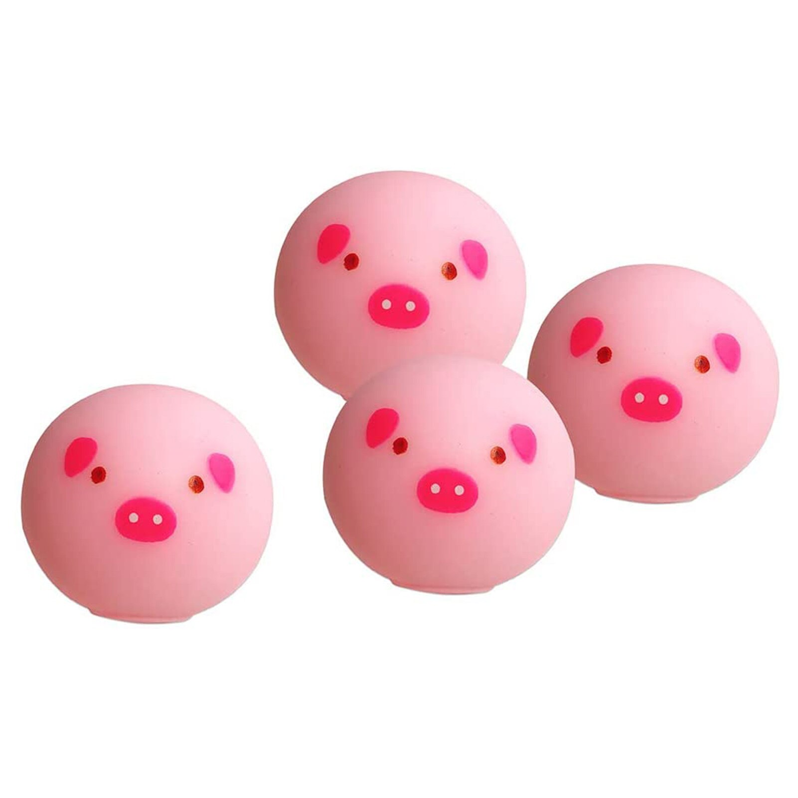 4Stck Klebrige Kugel Eltern-Art Glatte Dekompression Ball Klebrige Bälle Decke Bälle Decke Bälle verschlingt verschlingt Klebrige: B