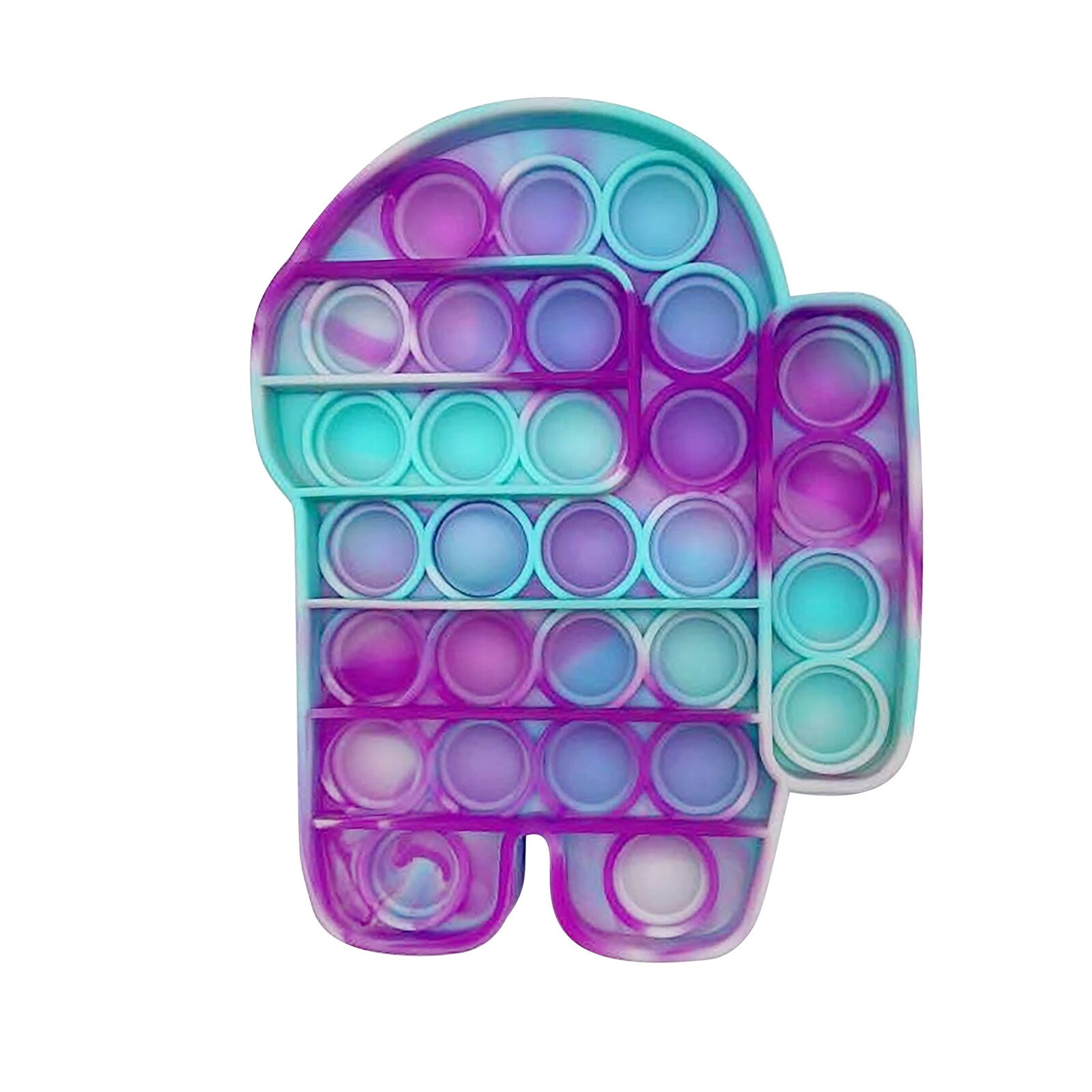 Push Popit Toy Bubble Autism Special Needs Stress Reliever Squeeze Sensory Toy For Children Family Push Popit Sensory Bubble D3: G