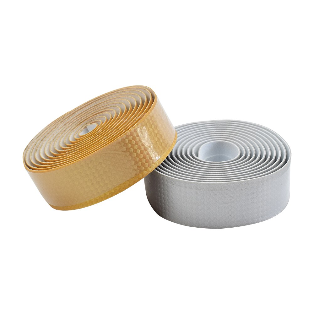 Road Carbon Fiber Bike Handlebar Tape Fixed Gear Bicycle Grip Tape Bullhorn Bar Tape +2 Bar Plugs Mountain Belt Straps