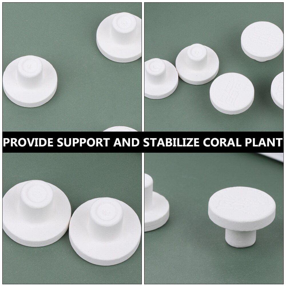 20pcs Coral Frag Rack Aquarium Durable Small Coral Bracket Reef Base Coral Frags Base