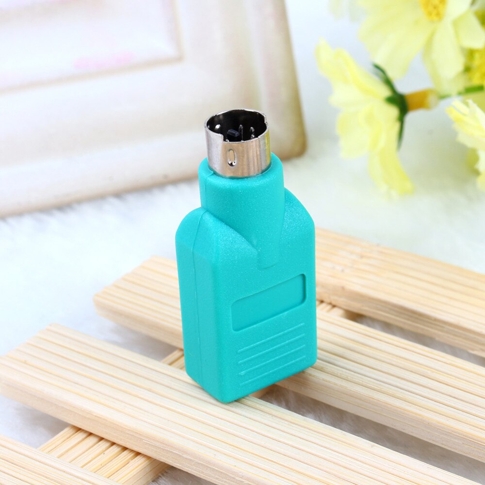 1PCS USB Female to for PS2 for PS/2 Male Converter Adapter keyboard Mouse Mice