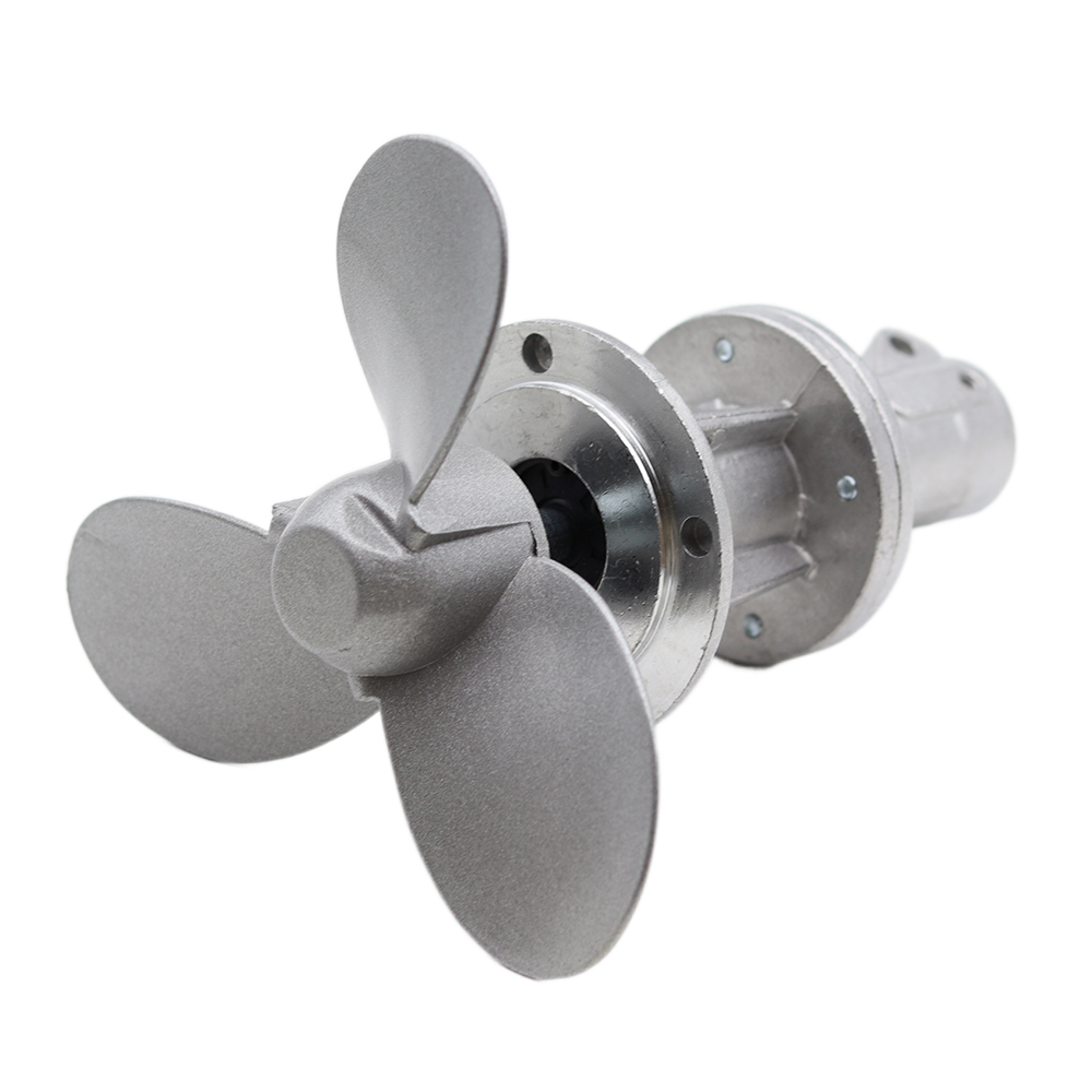 DIY Gasoline Lawn Mower Modified Boat Propeller Grass Trimmer Brush Cutter Spare Parts General Boat Booster 7T/9T 26/28MM