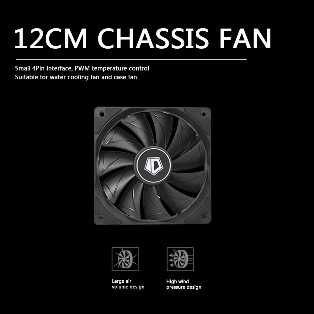 4 Pin 120Mm Desktop Chassis Fan Dc 12V Computer Pc Case Pwm Cooling Cooler Fan Geschikt Voor Water koeling Chassis Fan