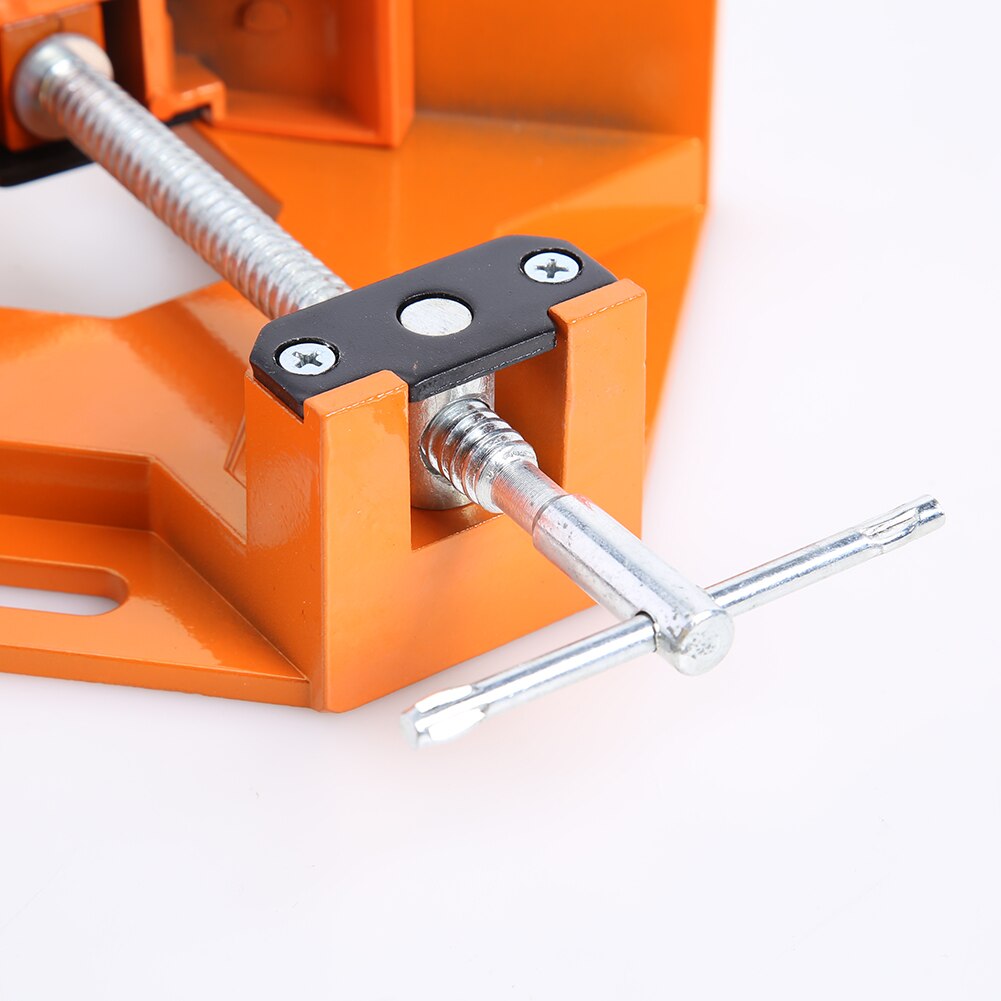 Right Angle Clamp 90 Degree Single Handle Aluminium Corner Clamp Carpenter Woodworking Frame Clip Alloy Hardware Tools#38