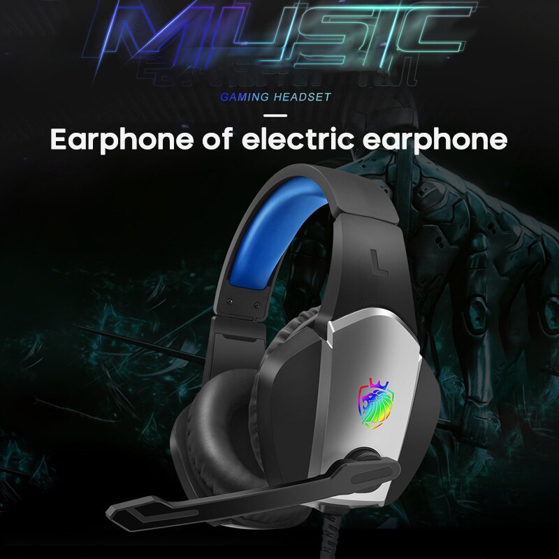 Headset Wired Gaming Headset For Desktop Computer Notebook 7.1 USB Stereo Gaming Headphone