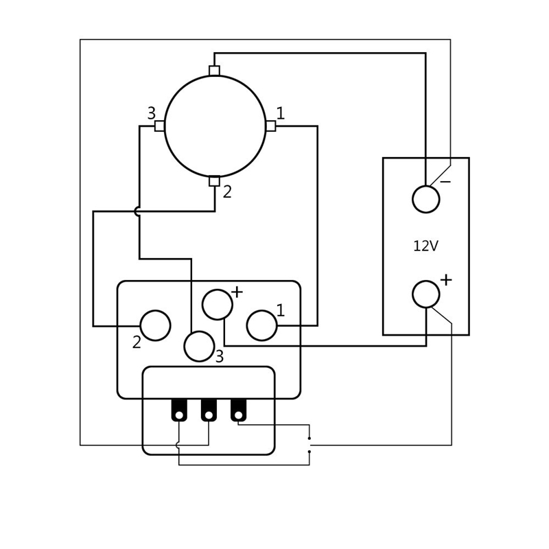 Universele V A Winch Remote Schakelaar Lier Solenoid Relais Twin