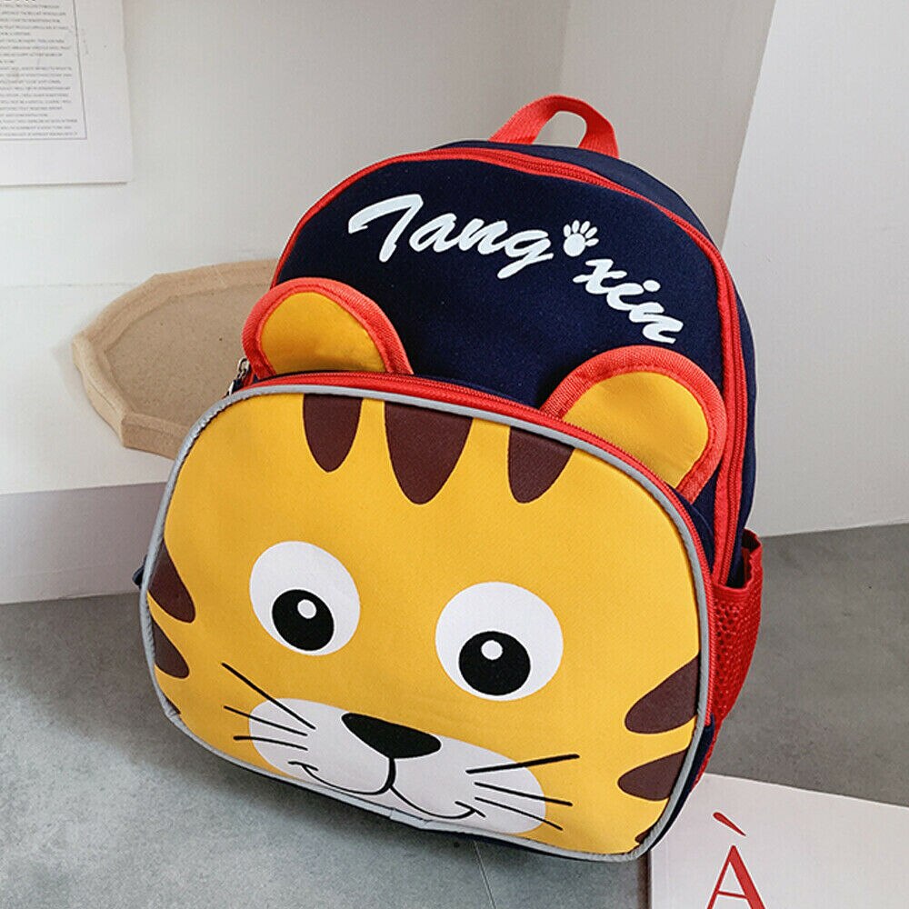 Cute toddler kid girl school bag cartoon animal mini backpack nylon baby kindergarten backpack