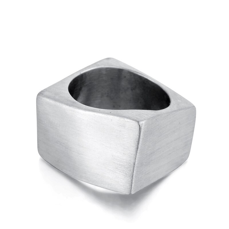 Onlysda Rvs Viking Ring Vintage Hamer Retro Punk Sieraden Vinger Man Liefde Sieraden OSR194