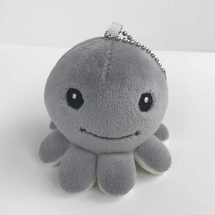 Octopus Reversibile Della Bambola Della Peluche Doppio-sided Vibrazione Reversibile Farcito Peluche Bambola Giocattolo Per Bambini Ragazze Bambola Decorazione Della Casa: 03 Keychain